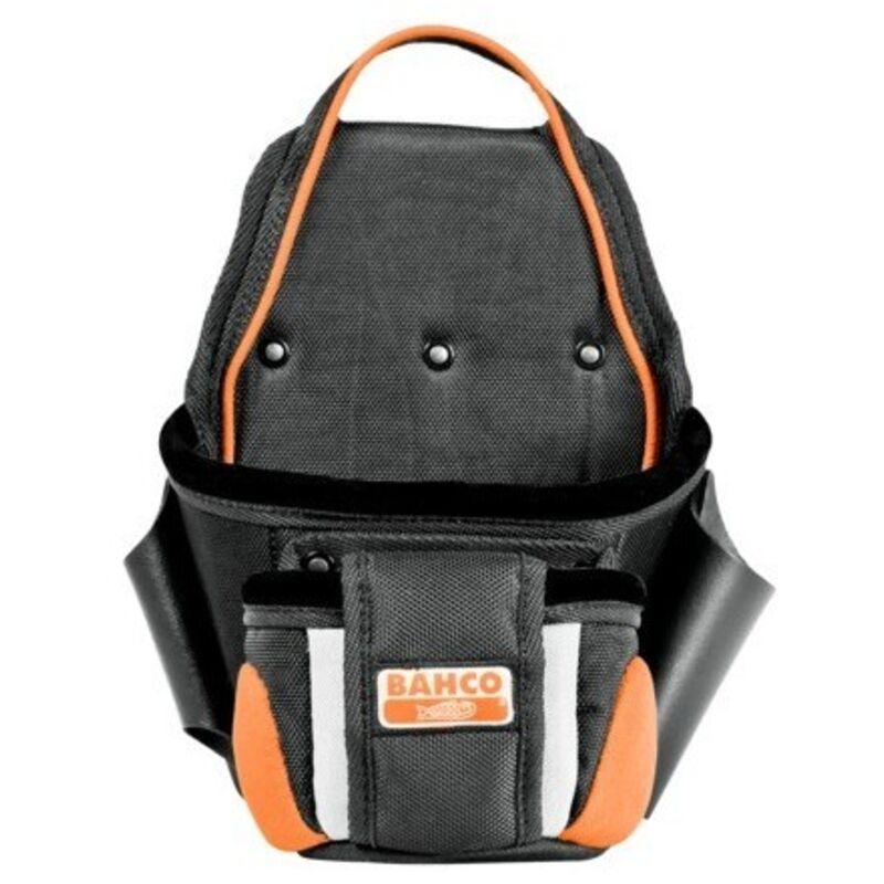 Bahco - Porte-outils avec 2 poches pour chutes, 240 mm x 120 mm x 290 mm