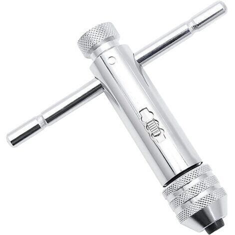 Porte-outils avec poignée coulissante pour taraud  M3 - M8  Porte taraud réversible à cliquet