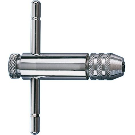 Porte-outils, Capacité 4 pans : 2,0-5,0 mm, pour queues filetées selon DIN M3-8, pour queues filetées selon ISO M1-6, Long. totale : 85 mm