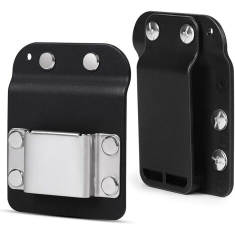 Porte Outils Ceinture, Support à Outils pour Perceuse, Clip de Ceinture à Outils, Clips en Acier Inoxydable 304, pour Perceuse sans Fil, Visseuse à Chocs, Cloueur, Mètre Ruban