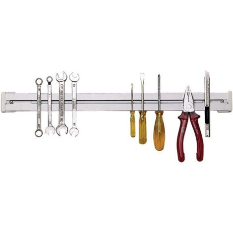 Porte-outils magnétique TOOLCRAFT 83 74 71 (L x l) 500 mm x 40 mm C24149