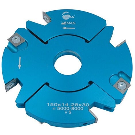 Porte-outils multifonctions Leman D. 150 mm - Feuillure/ Rainure/ Tenon extensible - Ep. 20-39 mm