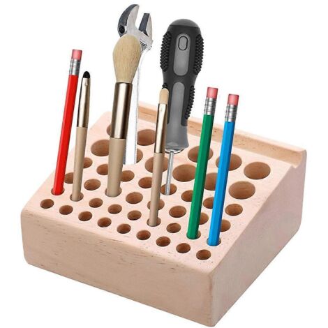 Porte-outils pour le travail du cuir à 46 trous, porte-outils pour le travail du cuir