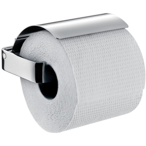 Porte-papier Emco LOFT avec couvercle chromé