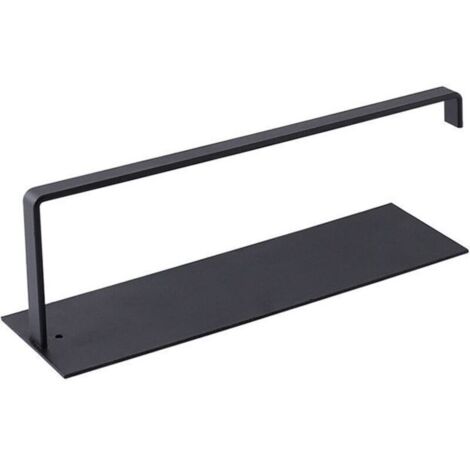 Porte-Papier hygiénique Noir en Acier Inoxydable pour Cuisine Porte-Papier hygiénique Cintre Mural Cintre Porte-Serviettes Auto-adhésif sans perçage adhésif Puissant étanche