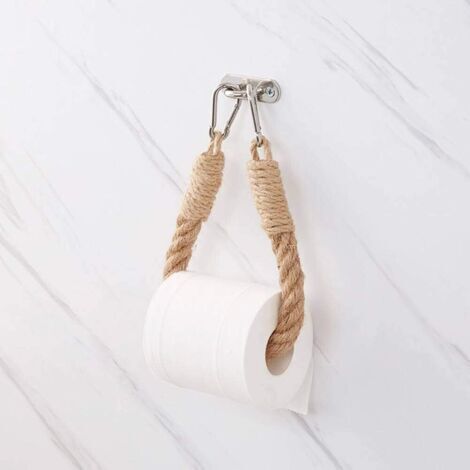 Porte-papier toilette de style industriel rétro, porte-mouchoirs