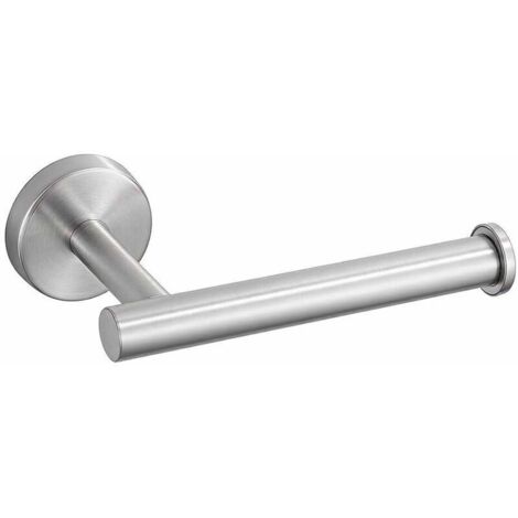 Porte Papier Toilette Mural, Derouleur Support Rouleau Papier Toilette en Acier Inoxydable pour Salle de Bain et Cuisine, Brossé