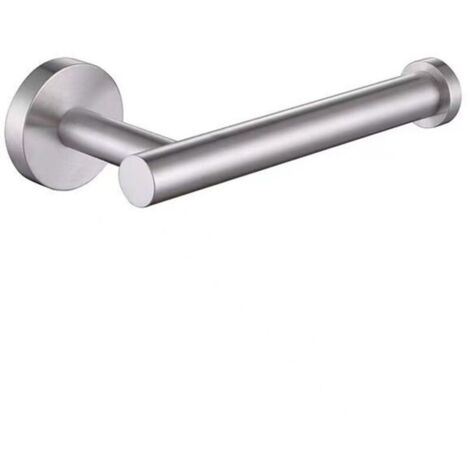 Porte papier toilette mural Porte papier toilette en acier inoxydable 304 finition polie, Argent
