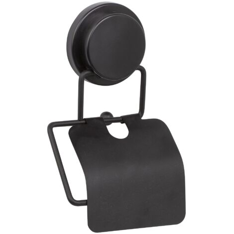 Porte-papier toilette OKY LID NOIR