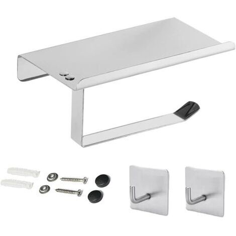 Porte Papier Toilette, Porte Rouleau Papier Toilette, Support Rouleau Papier Toilette, Support Papier Toilette, pour Toilettes et Cuisines