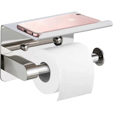 Porte-papier toilette sur pied, porte-papier toilette réglable en hauteur, porte-papier toilette mural, porte-papier toilette et barre porte-serviettes