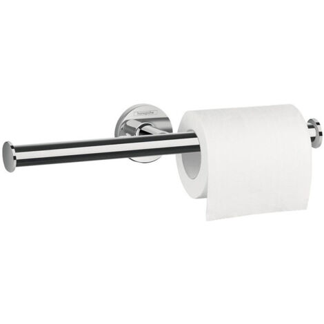 Porte-papier WC double chroméé