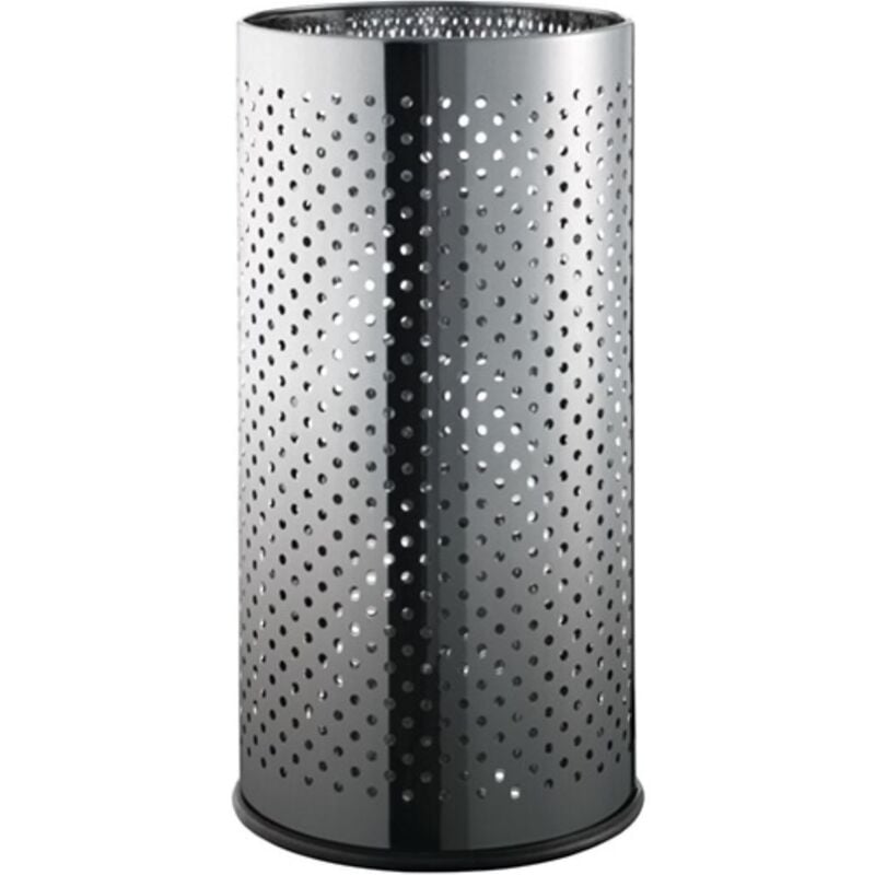 Helit - Porte-parapluies D.244 mmxH495 mm acier inoxydable argent troué