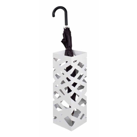 Porte-Parapluies Design "Laqué III" 48cm Blanc