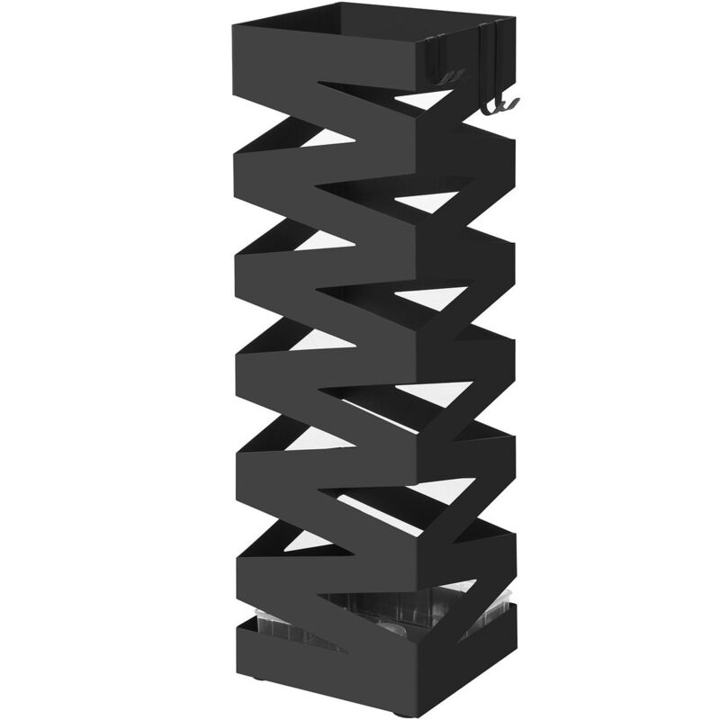 Songmics - calicosy - Porte parapluie noir - H49 cm