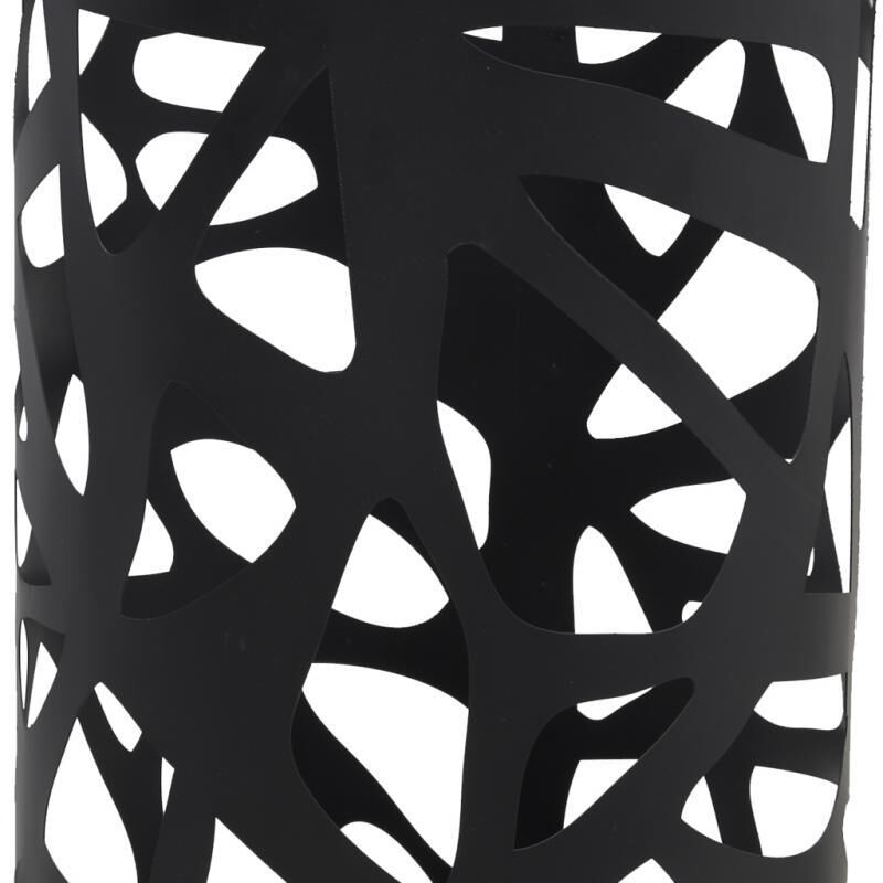 Porte-parapluies en métal feuilles