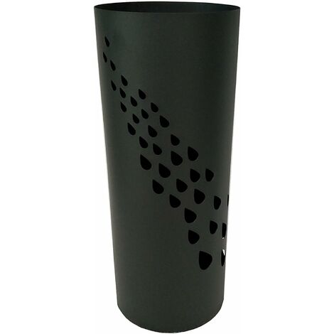 PORTE-PARAPLUIES ROND NOIR 'DROPS