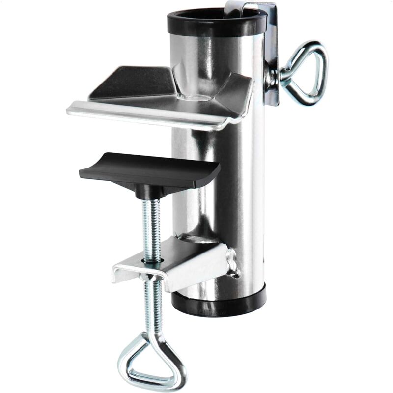 Porte-parasol en métal - Porte-parasol pour balcon, terrasse ou table - Porte-parasol de balcon xl (ø 25-38mm - 01 pièce)