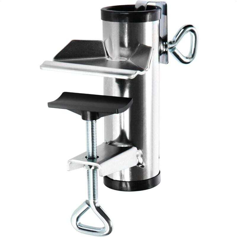 Porte-parasol en métal - Porte-parasol pour balcon, terrasse ou table - Porte-parasol de balcon XL (Ø 25-38mm - 01 pièce)