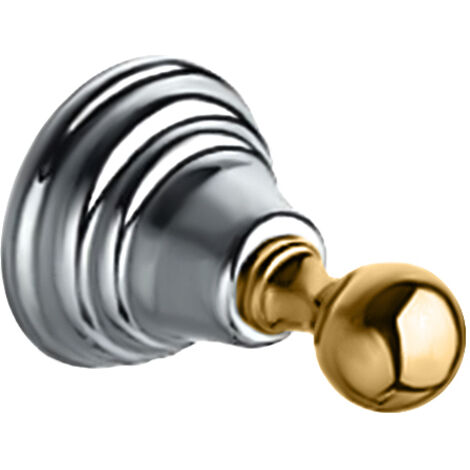 Porte peignoir chrome et or MUSEO - CRISTINA ONDYNA CA24139