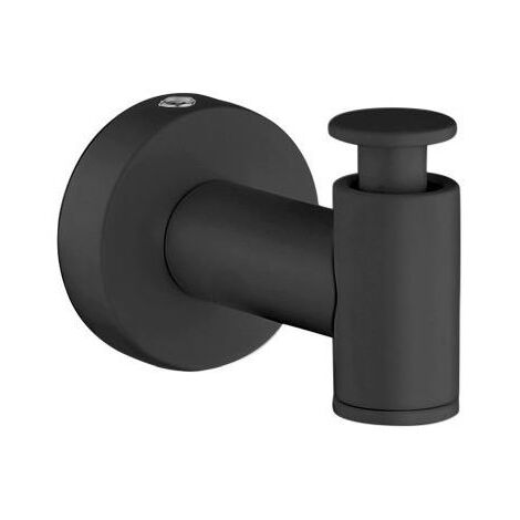 Porte peignoir Grand Hotel noir mat - Cristina Ondyna TE24113