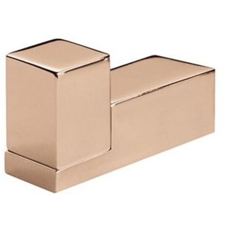 Porte Peignoire Domino Or Rose Robinetterie DOMINO - CRISTINA ONDYNA DM24146P