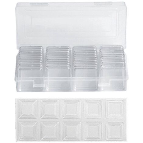 Porte-pièces de collection, boîte de rangement pour pièces de monnaie, organiseur de tiroir, cadeau idéal pour collectionneurs.