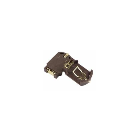 Porte-pile 1 x RS PRO CR2032, raccordement Montage en surface ( Prix pour 1 )