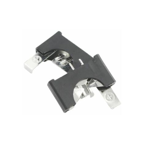 Porte-pile 1 x RS PRO CR2032, raccordement Traversant ( Prix pour 1 )