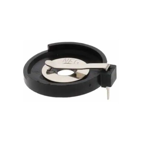 Porte-pile 1 x RS PRO CR2430, raccordement Traversant