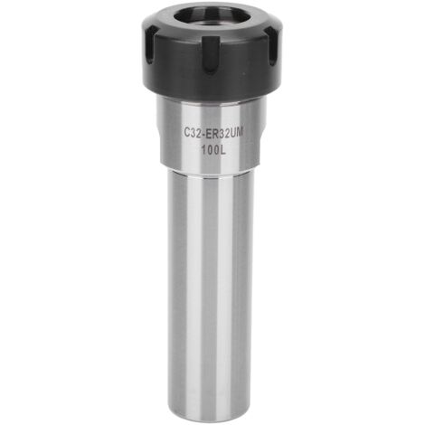 Porte-pinces allongé à queue droite haute dureté ER32 pour tours CNC, extension de mandrin