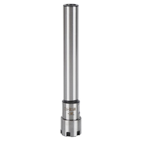 Porte-pinces ER16M-100L 100mm pour fraiseuse CNC, tige droite C16 pour usinage
