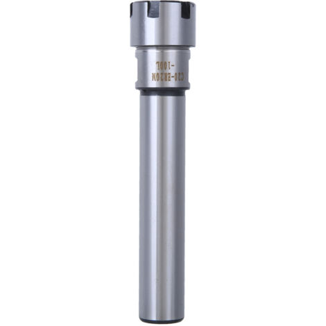 Porte-pinces ER20M-100L en acier allié chrome-molybdène, tige de prolongation droite pour mandrins