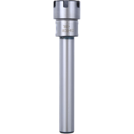 Porte-pinces ER20M-100L en acier chrome-molybdène, tige droite pour fraisage CNC