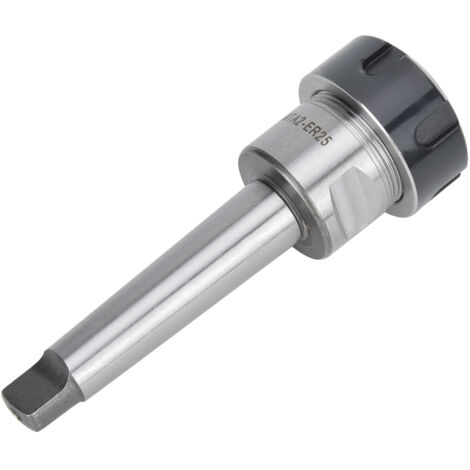 Porte-pinces ER25 pour tour CNC en acier rapide, mandrin MTA2 pour fraiseuse, haute précision.