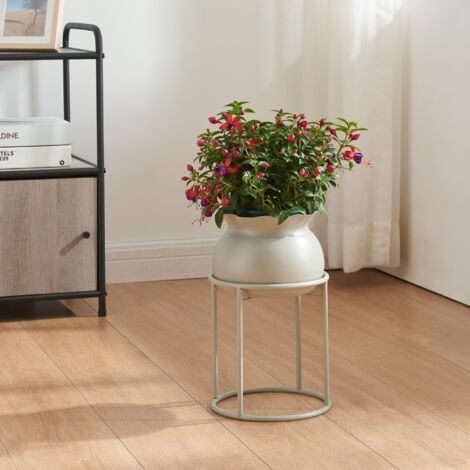 Porte-plantes Assen  32 x 20 cm  Beige [en.casa]