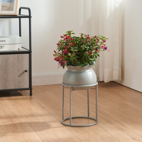 Porte-plantes Assen  32 x 20 cm  gris [en.casa]