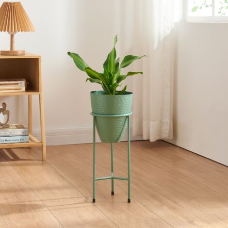 Porte-plantes Asten  41 x 16 cm  vert [en.casa]