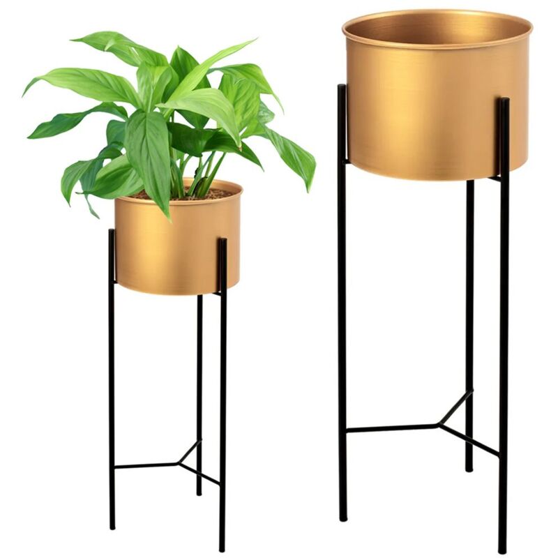 Porte plantes gold 60CM/50CM/40CM