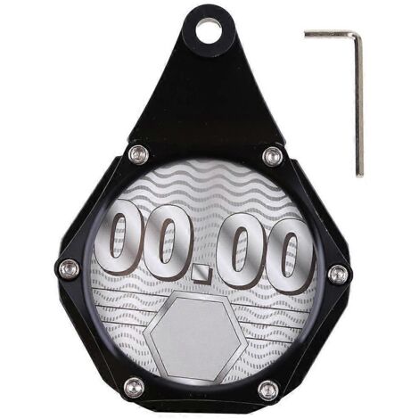 Porte-plaque d'immatriculation étanche pour scooters, quads, cyclomoteurs, VTT et motos