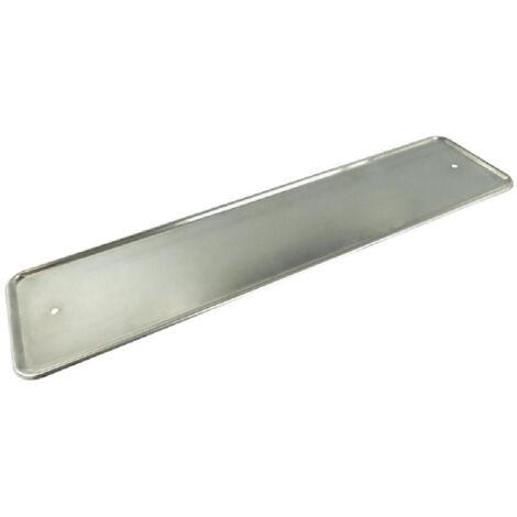 Porte plaque immatriculation -Inox-