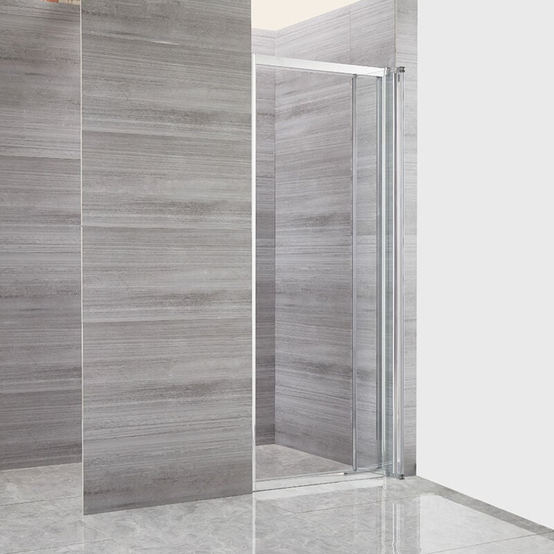 Porte pliante avec ouverture intérieure/extérieure (panique)