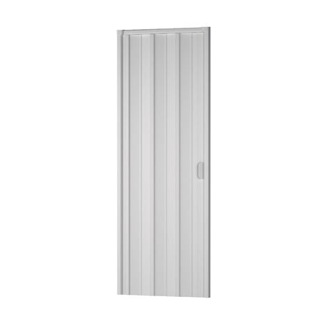 Porte pliante intérieure blanche 83 x 214 cm