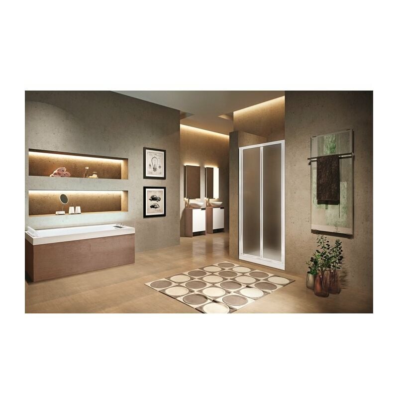 Porte de douche escamotable Lunes 2.0 s