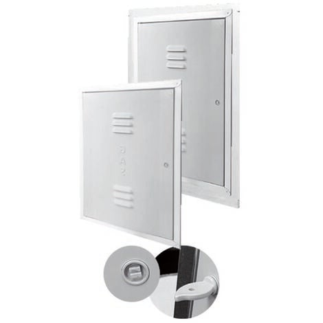 Porte D'inspection En Plastique, Avec Châssis En Tôle Galvanisée