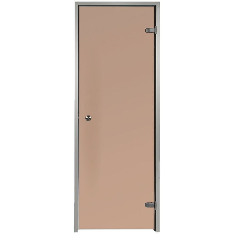 Porte pour Hammam Bronze 80 x 190 cm
