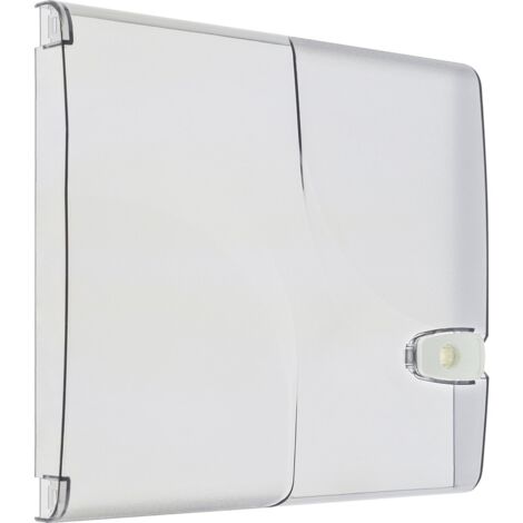 Siemens – Porte transparente pour tableau électrique 13 modules – 1 rangée – Indice de protection IP40 – Résistance aux chocs IK07 – Dimensions 225x250x32mm - SIE265491