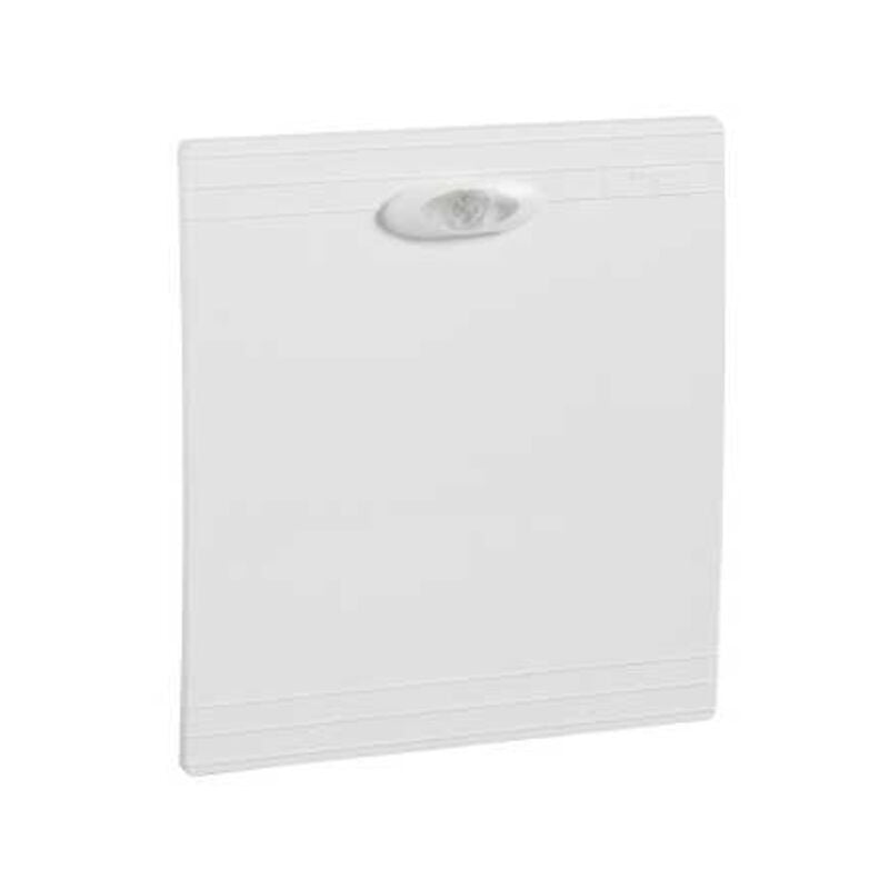 Porte opaque blanche 336x300x20mm pour coffret 1x13M saillie (PRA13651) ou encastré (PRA32113) IP40 pragma