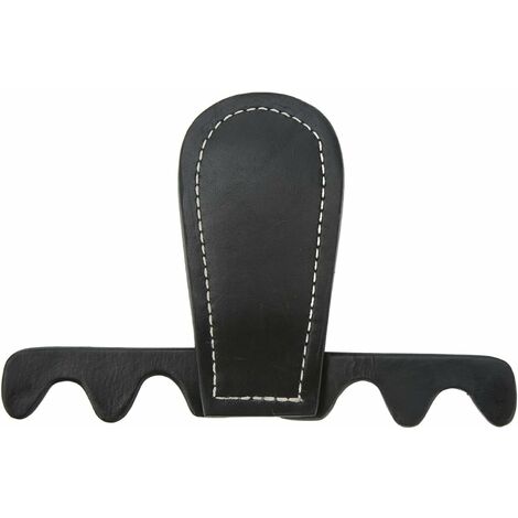 Porte-queue de billard, porte-queue de billard en cuir, porte-bâton de billard portable 4 trous pour table, porte-queue de billard pliable portable pour accessoires de billard de table