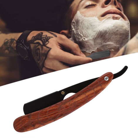 Porte-rasoir de sûreté vintage, étui de rangement pliable pour rasoir manuel et accessoires de rasage